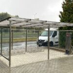 Dviračių pastogė "Zorza XL", talpi pastogė skirta laikyti 10 dviračių